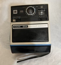 Kodak EK4 Instant Camera Vintage Made in USA w/ Original Case Untested