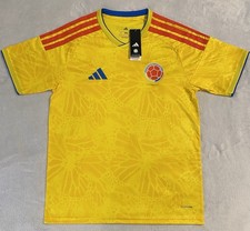 Colombia 2026 home jersey in Yellow Fan Version Slim Fit L, Fits like M.