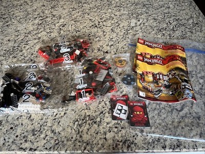 LEGO 2520 Ninjago Battle Arena 463 pieces Open No box New Sealed Bags