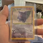 Gengar Fossil Holo Rare 5/62 80 HP Pokémon TCG Wizards of the Coast 1999