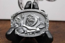 Western Buckle Garden Rose Design Cowgirl Gifts Rodeo Barrel Racing