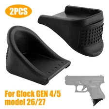 Black Extension ADAPTER For Glock Gen 4/5 Model 26/27 Finger Extension