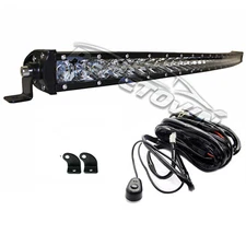 Single Row 32'' Curved LED Light Bar Spot Off Road Car SUV 4WD UTE Truck Driving