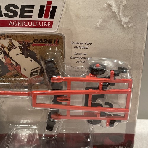 ERTL Case 1370 Tractor W/ Mulch Ripper 1/64 NEW SEALED 14557 - Picture 3 of 5