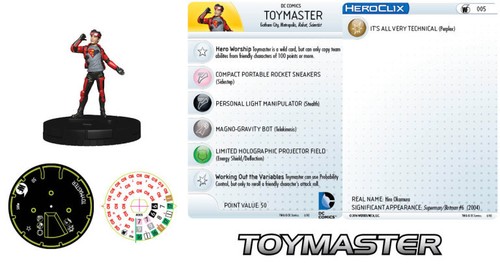 TOYMASTER FF005 World's Finest Fast Forces DC HeroClix - Bild 2 von 2