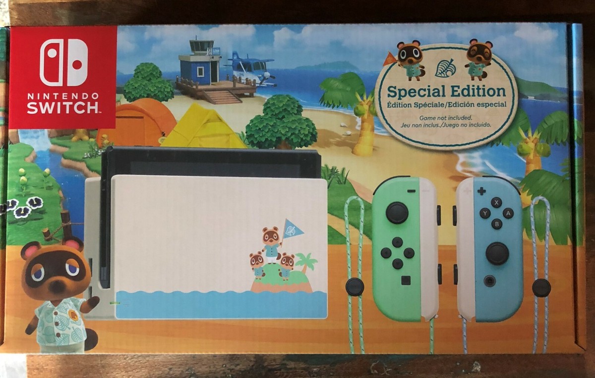 Nintendo Switch Console ANIMAL CROSSING HORIZONS Brand New
