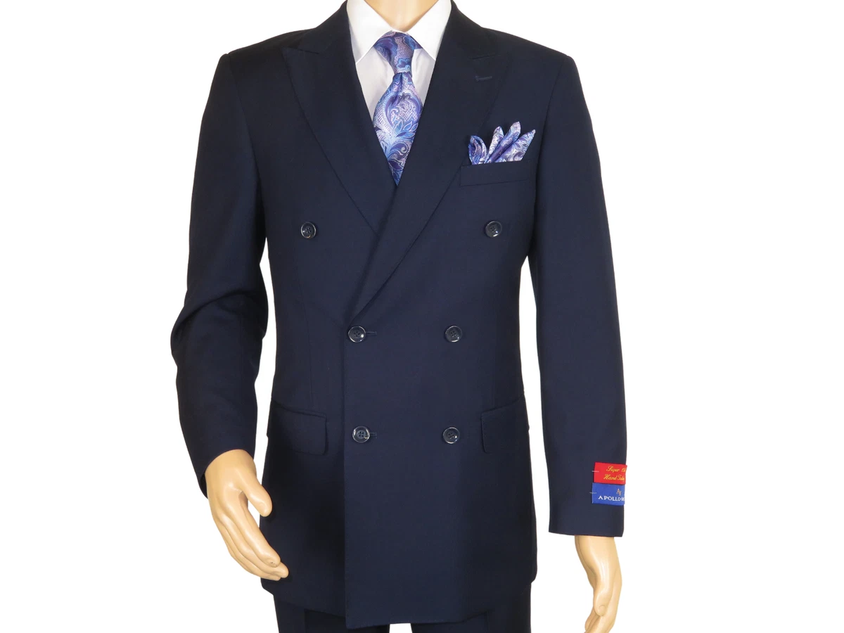 Apollo king double breasted suits sale