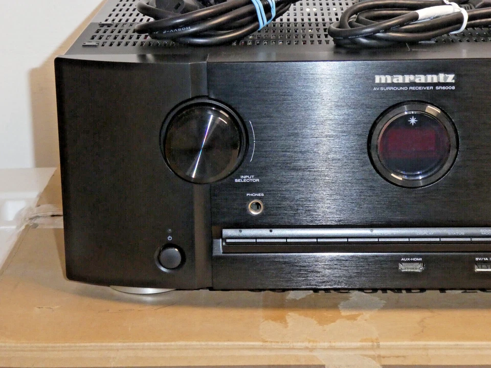 Marantz SR6008 7.2 High-End AV-Receiver Schwarz in OVP, 2 Jahre Garantie - Bild 2 von 4