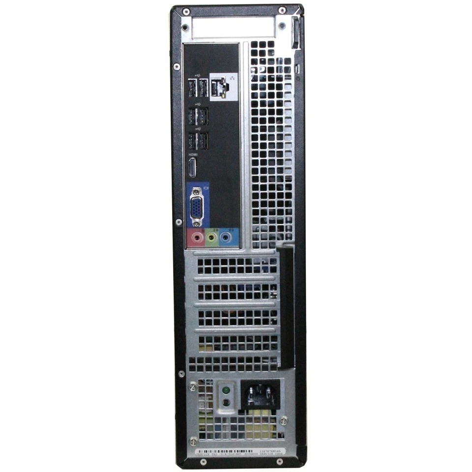 Dell Optiplex DT Windows 10 Core I5 Quad Core 250GB, 8GB HDMI/VGA WiFi Ready - Image 3 of 4