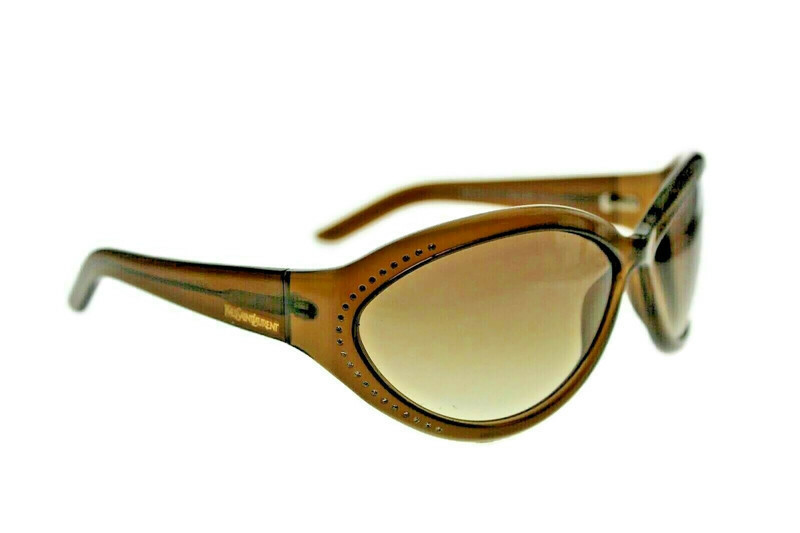 Occhiali da sole donna firmati Yves Saint Laurent $345 strass 67 14 110 mm