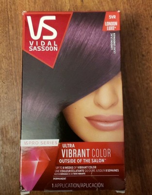 Vidal Sassoon London Luxe 5vr London Lilac 1 Kit Ebay
