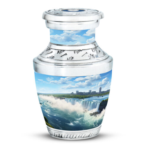 Ash Urns For Humans Keepsake The Niagara Falls (3 Inch) Pack Of 1 - Picture 1 of 8
