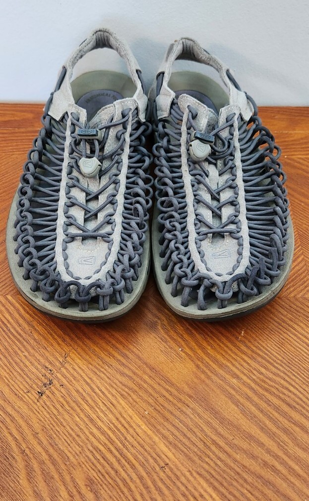 KEEN Uneek Braided Brown Tan Cord Water Sport Trail Sandals  display picture 2