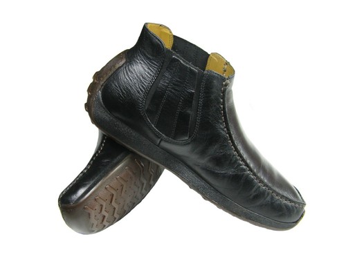 Geox Respira Mens Chelsea Brown Leather 