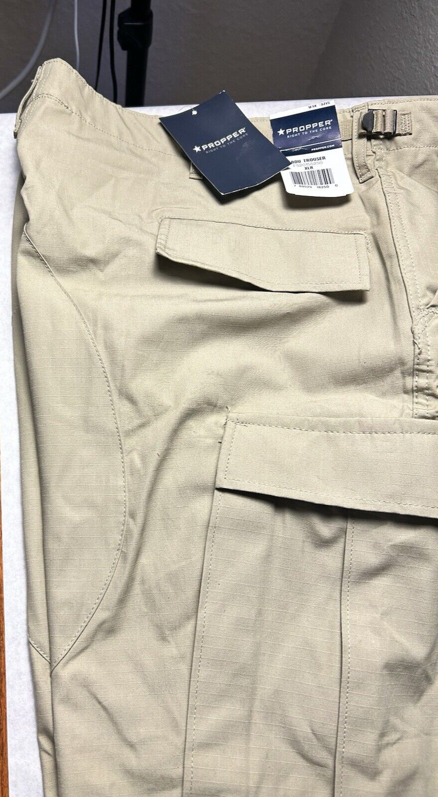 Propper Khak BDU Fatigue Button Fly Ripstop Cargo Military Tactical ...