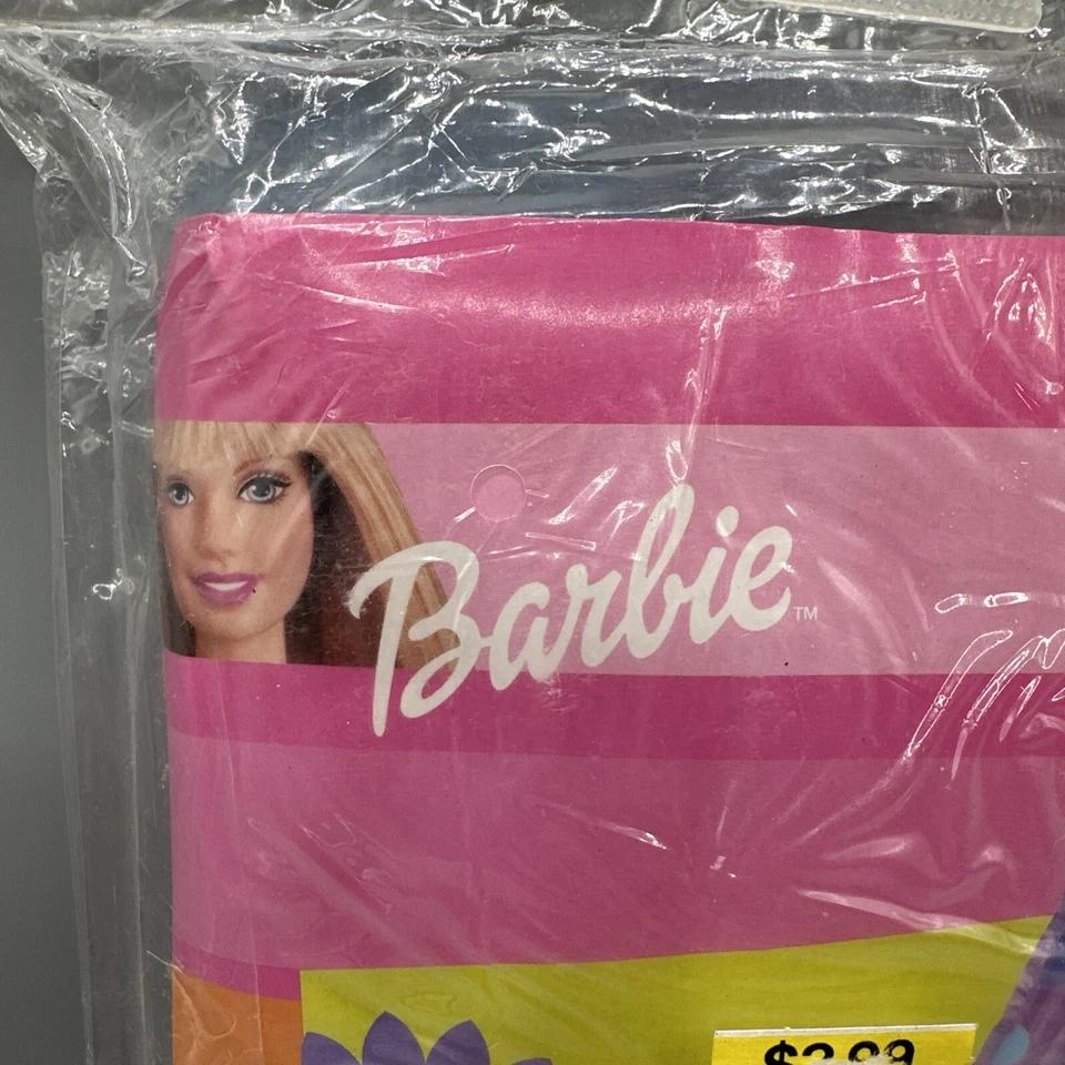 Colchão de ar inflável/flutuante vintage 2002 novo na caixa/novo na caixa Barbie - Imagem 3 de 4