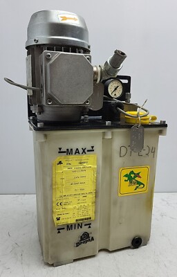 Dropsa 3905011 Dragon Lubrication Pump Electric Gear Pump 230V 50Hz 500 CC/Min