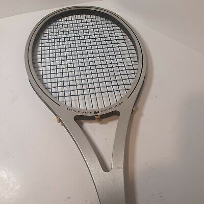 Vintage AMF Head Arthur Ashe Competition Metal Tennis Racket | eBay