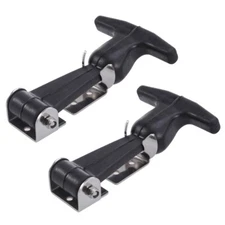 2Pcs rubber t handle Rubber Flexible Hasp rubber latch t handle Flexible