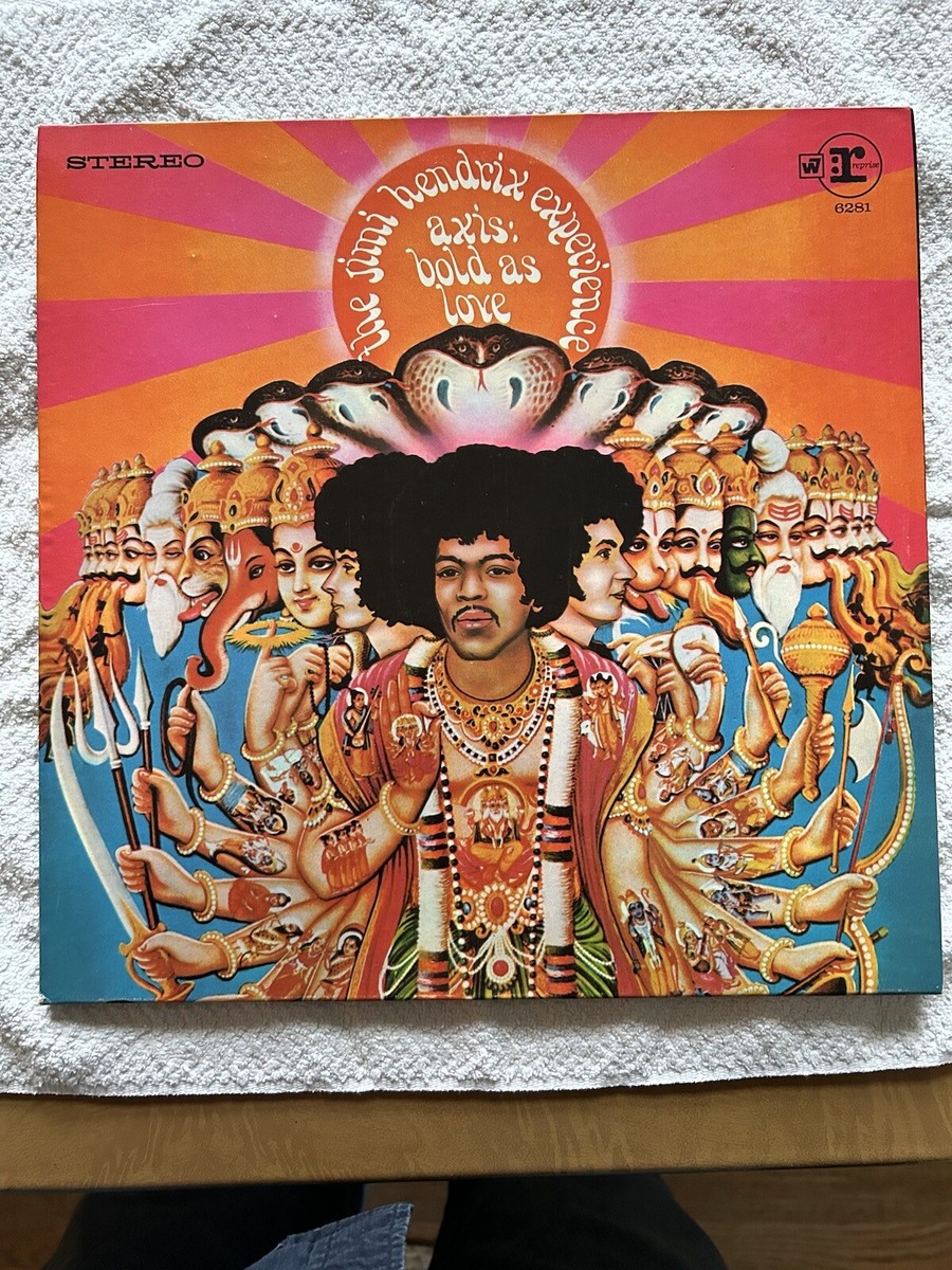THE JIMI HENDRIX EXPERIENCE AXIS: BOLD AS LOVE 1968 VINYL/Ex Cond