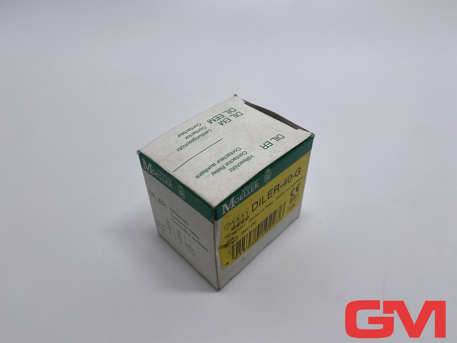 Klöckner Moeller Auxiliary Contactor Relay DILER-40-G 24V DC 4NO