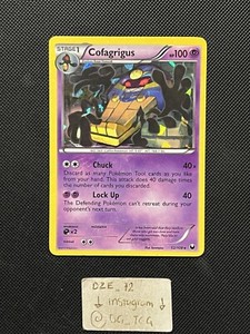 Pokemon B&W Dark Explorers - Cofagrigus - 52/108 - CRACKED ICE Holo - NM/VLP