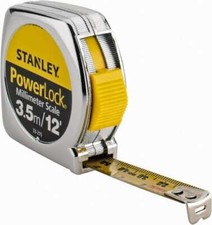 Stanley 33-215 Inch  Metric Tape Measure: 12' Long x 1/2" Wide Blade