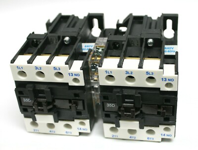 NHD Reversing Motor Contactor up to 25HP 440V coil Electrical Mechanic Interlock
