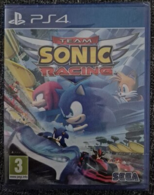 Team Sonic Racing PS4 Spiel Game Sealed Versiegelt NEU Sammlerstück