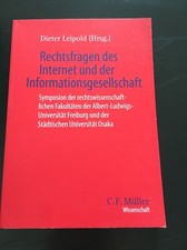RAR! Dieter Leipold, Rechtsfragen des Internet und der Informationsgesellschaft
