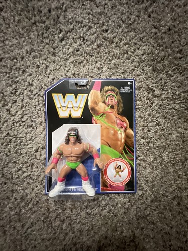WWE Retro Ultimate Warrior Figure Mattel 2016 WWF ...