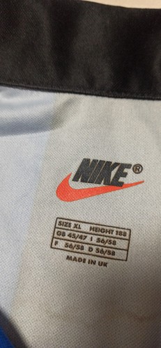 maglia calcio INTER Ronald #9 addio BERGOMI Nike Pirelli 1998 1999 Home shirt - Foto 11 di 12
