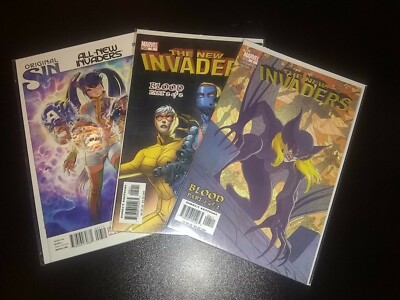 New Invader Comic Lot