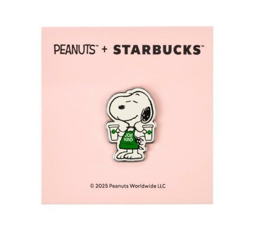 海外スターバックス　ピーナッツ　スヌーピー　キーチェーン　JOE KIND PEANUTS™＋STARBUCKS™コラボレーション第3弾 スターバックスと
