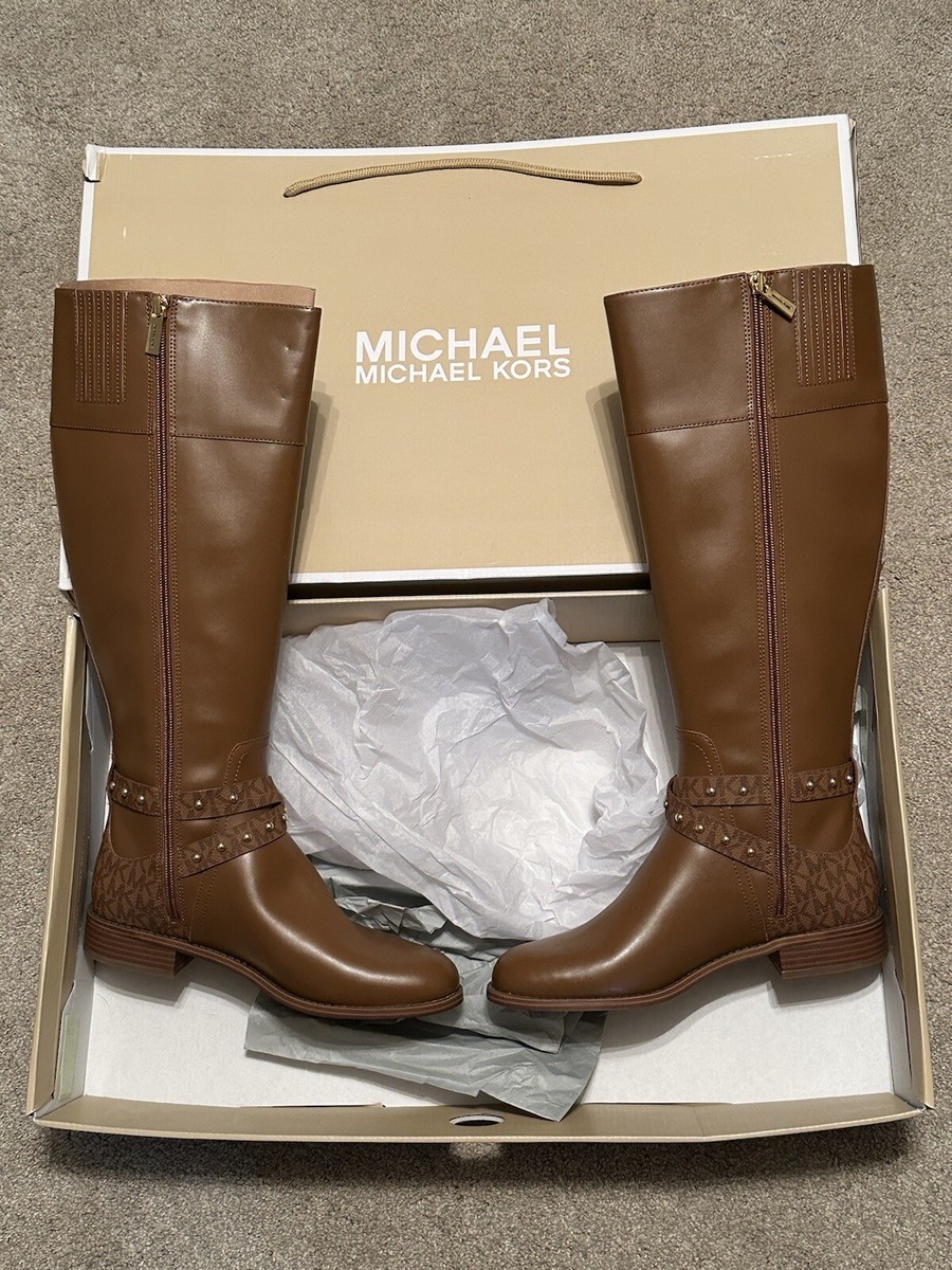 【Michael Kors】キンケイド乗馬ブーツ Kincaid Embossed Riding Boot | Michael Kors [US]
