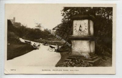 (KLh7025-493) RP, Sonnenuhr, Peoples Park, Halifax, 1913 gebraucht G-VG