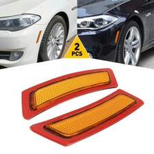 For Bmw 5 Series F10 2011-16 Front Bumper Side Marker Light Reflector Amber Lens For Bmw 5 Series F10 2011-16 Front Bumper Side Marker Light Reflector Amber Lens