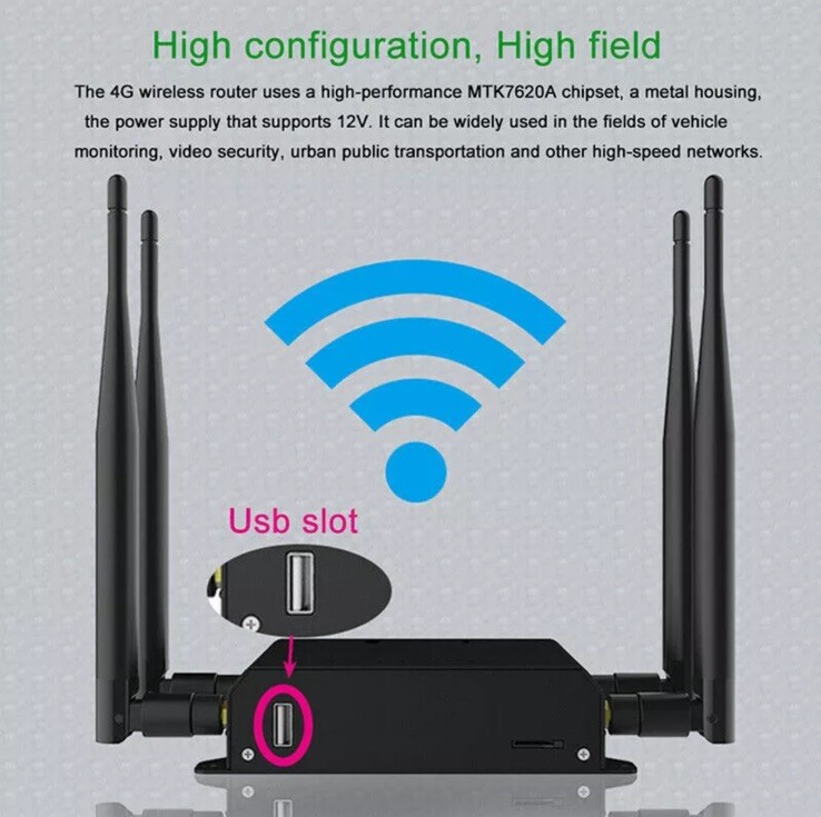 ZBT WE826-Q Router with Quectel EP06-A CAT 6 Modem Brand New! | eBay