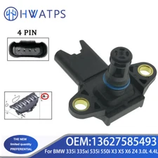 Manifold Air Pressure MAP Sensor 13627585493 For BMW 335i 335xi 535i 550i X3 X5