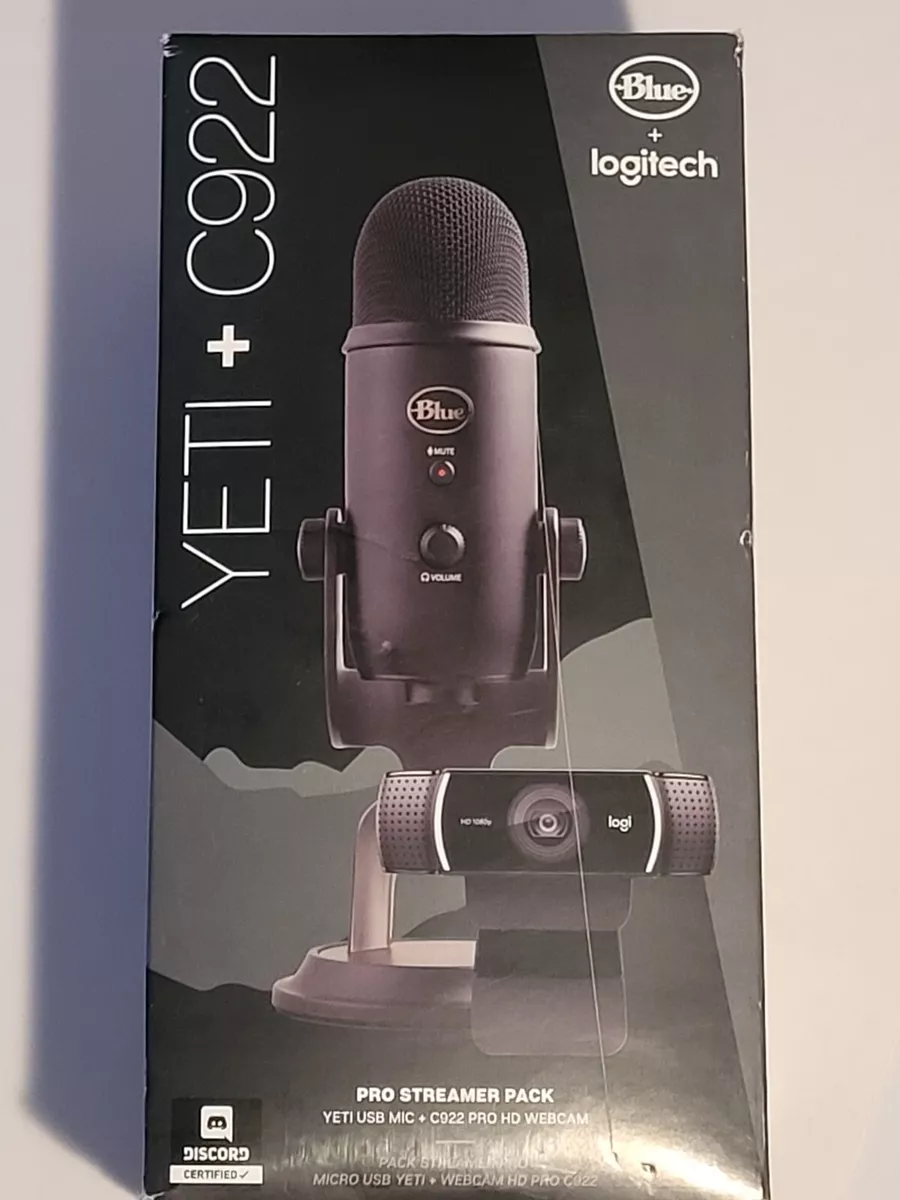  Logitech for Creators Blue Yeti USB Microphone for