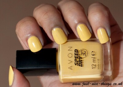 Avon SPEED DRY 30 Sec Nail Polish SUDDENLY SUNNY  ~ NIB ~ NEXT DAY FAST SHIPPING