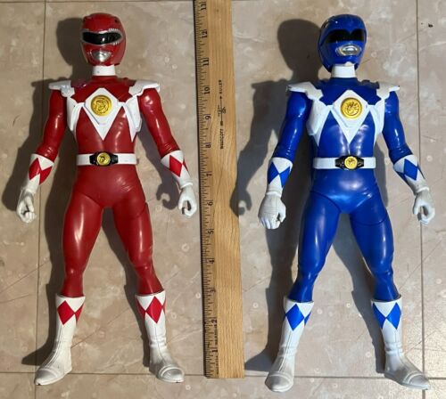 Hasbro Power Rangers Blue & Red Rangers Hero 11.5" Action Figure 2020 - Picture 2 of 5