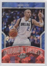 2018 Contenders Optic Winning Tickets Red Cracked Ice Prizm Jason Kidd HOF 1u6