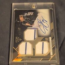 2016 Topps Triple Threads Phenoms Jon Gray #RFP-JG Triple Relic Auto /99