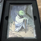 agoro Star Wars Master Yoda 5g .999 Fine Silver Bar 0256/3450 5g Total