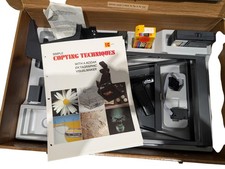 Vintage Kodak Ektagraphic EF Visualmaker Slide Copy System W/ Ektron II Flash