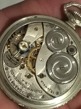 Elgin Pocket Watch 1928 Parts Or Repair