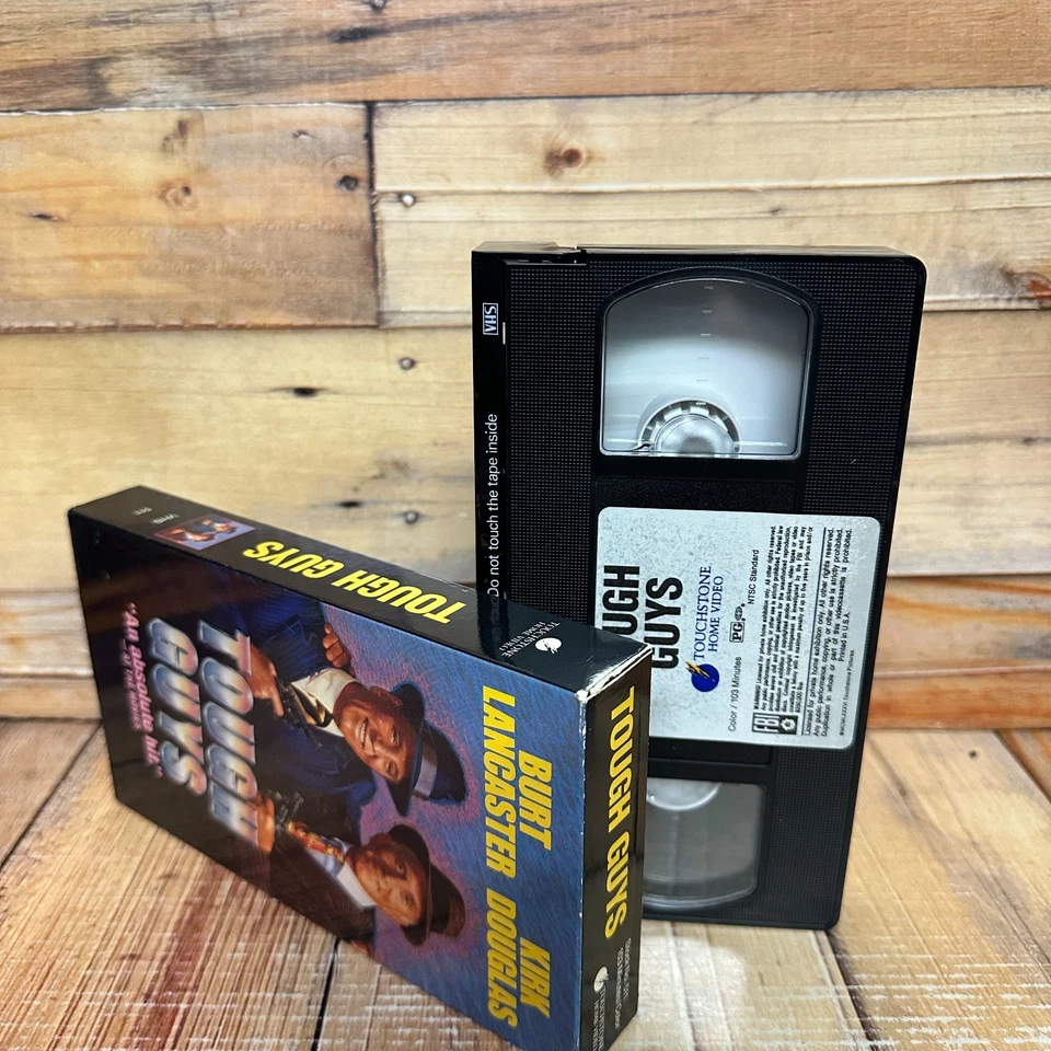 Tough Guys VHS Used Burt Lancaster Kirk Douglas Comedy Touchstone - Image 4 of 4