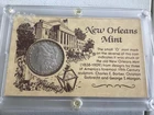 New Orleans Mint Silver Dollar Coin, In Case,