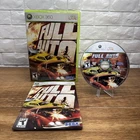 Full Auto (Microsoft Xbox 360, 2006) CIB Tested Working Free Shipping